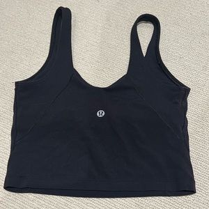 Lululemon Black Align Tank with pads